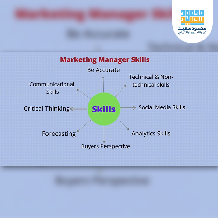 مدير التسويق الرقمي Marketing manager